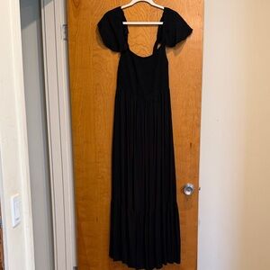 Carly Jean Los Angeles Black Maxi Dress